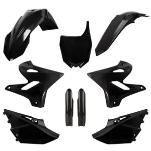 Yamaha Plastic Kit YZ 125 YZ 250 2015 - 2020 with Fork Guards BLACK - Imagen 1 de 1