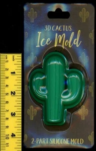 3D Cactus Ice/Dessert Mold 2-Part Silicone Mold - New and Unused! - Picture 1 of 2
