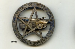 Insigne , 1 Pel.  1 /  2  Rgt. de Spahis Marocains - Extrême- Orient. - Foto 1 di 1