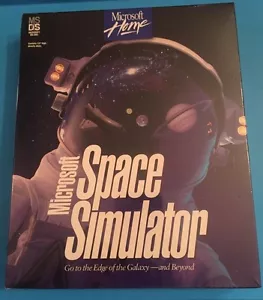 Microsoft Space Simulator (PC, 1994) vintage nuovo mai aperto confezione - Foto 1 di 2