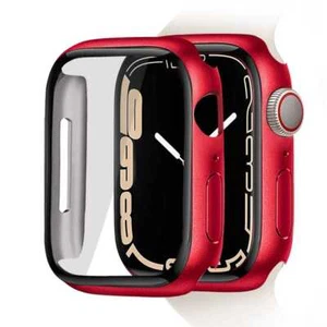 Custodia di Protezione Compatibile con Apple Watch Modello 8/7 Rosso - Afbeelding 1 van 7