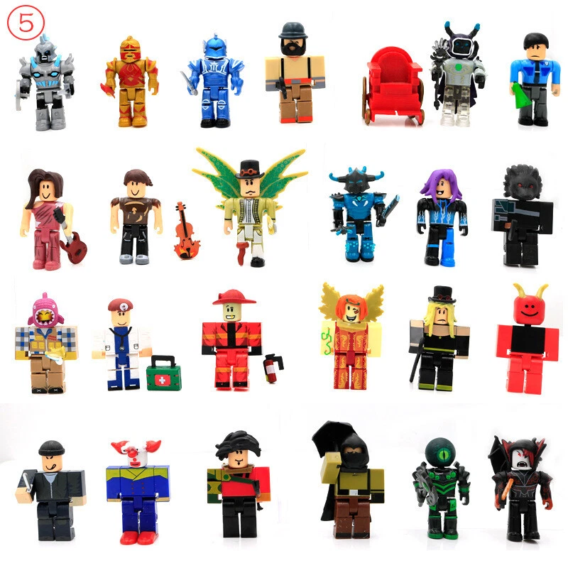 Compatible Lego Block Doll Collectible Toys Roblox Action Figure Virtual Figures - image 1 of 4