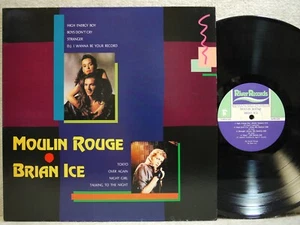 Moulin Rouge Brian Ice 1989 Korea LP Lyric W/Insert NM Promo - Foto 1 di 6
