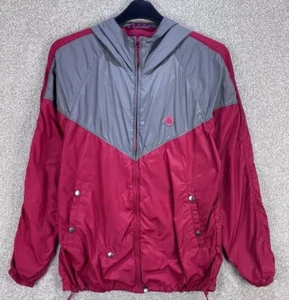 Pretty Green Herren Medium rot grau Reedbank Kapuze Windbreaker Jacke Winter Geschenk - Bild 1 von 12