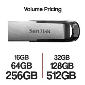 SanDisk Ultra Flair USB 3.0 Flash Drive Memory 16GB 32GB 64GB 128GB 256GB 512GB - Picture 1 of 13