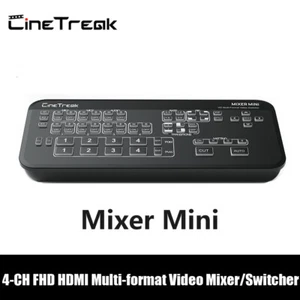 CineTreak Mixer Mini 4-CH HDMI Live Streaming Video Swithcer Multiview Recording - Picture 1 of 7