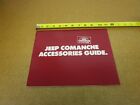 1986 1987 Jeep Comanche Accessoires Vente brochure Guide Revendeur Littérature