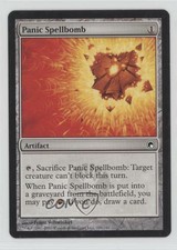 2010 Magic: The Gathering - Scars of Mirrodin Panic Spellbomb #191 03cw