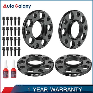 4PCS 5x120mm Wheel Spacers w/ 20 Bolts For BMW M2 M4 440i 320i 340i 328d 650i - Picture 1 of 12