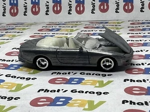 Johnny Lightning Jaguar XK8 Convertible RAW ZAMAC White Interior PROTOTYPE RUN - Picture 1 of 7