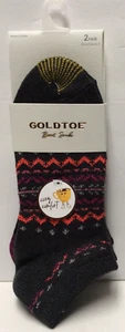 GOLDTOE Calzini stivali comodi comodi comodi scarpe da donna taglia 6-9 NUOVI - Foto 1 di 2