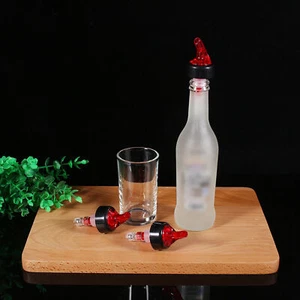 1x Plastic Bottle Pourer 30ml Shot Measuring Liquor Drink Spout For Home Bar QH1 - Picture 1 of 14