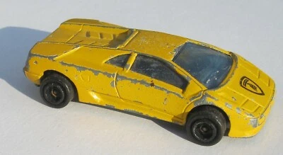 Majorette Lamborghini Diablo Yellow Diecast Vintage 1970s Toy 219 - Image 1 of 3