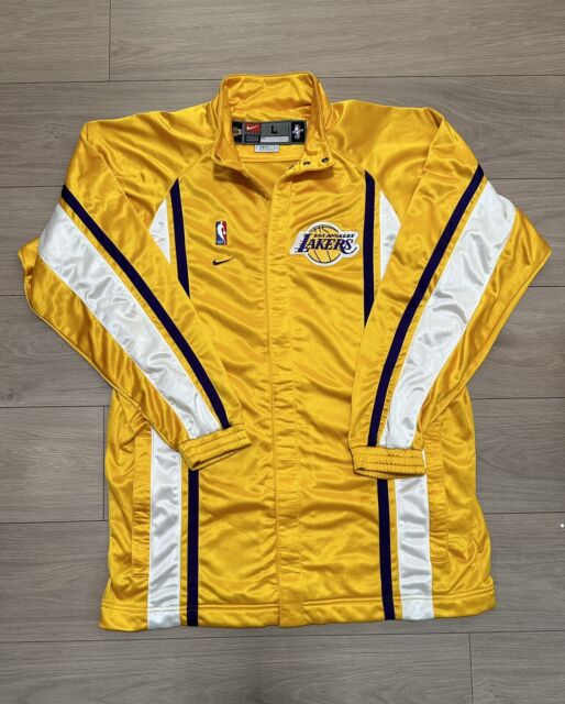 JH Design 2009 LA Lakers Championship NBA Jacket Black/Yellow Size 3XL  Patches