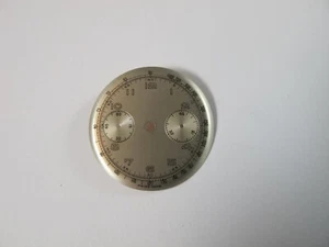 LANDERON OLD STOCK VINTAGE CHRONOGRAPH DIAL SILVER COLOR - Picture 1 of 4