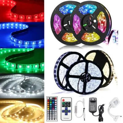 LED Stripe RGB Leiste Streifen 5050 5630 Band Licht Leuchte Lichterkette 1-30m - Bild 1 von 4