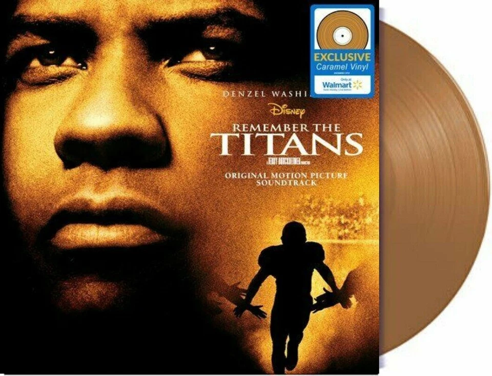 DISNEY REMEMBER THE TITANS VINYL NEW! LIMITED CARAMEL LP! MARVIN GAYE, BOB DYLAN - Image 1 of 1