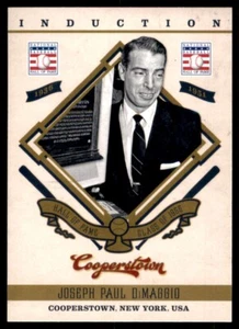 2012 Panini Cooperstown #11 Joe DiMaggio Induzione - Foto 1 di 2