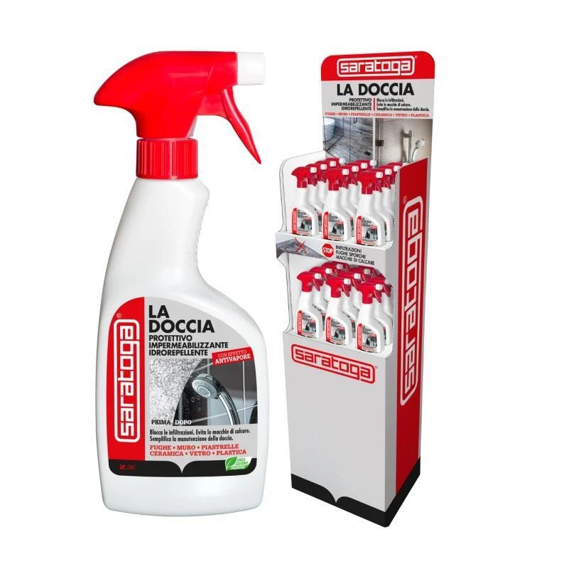Saratoga Protettivo Impermeabilizzante Idrorepellente Fughe Bagno Doccia 330 ml