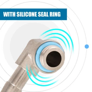 2x G1/4 90 Degree Elbow Pipe Connector 9mm For PC Water Cooling System Fitti Fit - Bild 1 von 4
