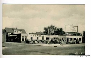 Hamden CT Dodge Plymouth Dealership Mobil Gas Postcard - Picture 1 of 1