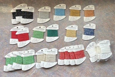 Lot of 31 - Twilleys & Twilleys Varigated / Rainbow Gallery Goldfingering Thread - Image 1 of 4