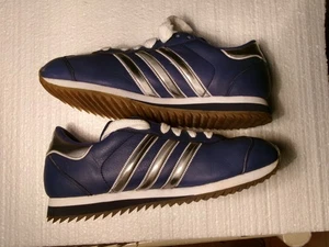 Zapatillas Adidas Country Ripple 2000 vintage azul/plateado para hombre 8,5 Art No. 668546 - Imagen 1 de 15