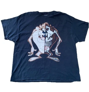Taz Looney Tunes Oversized Mens T-Shirt Size XXL X-ray - Imagen 1 de 5