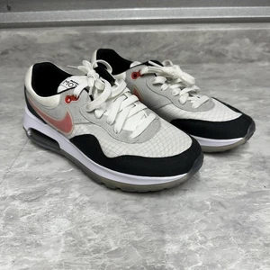 Nike Air Max Motif GS Youth Kids taglia 6 ottime condizioni bianco/nero/rosso - Foto 1 di 13