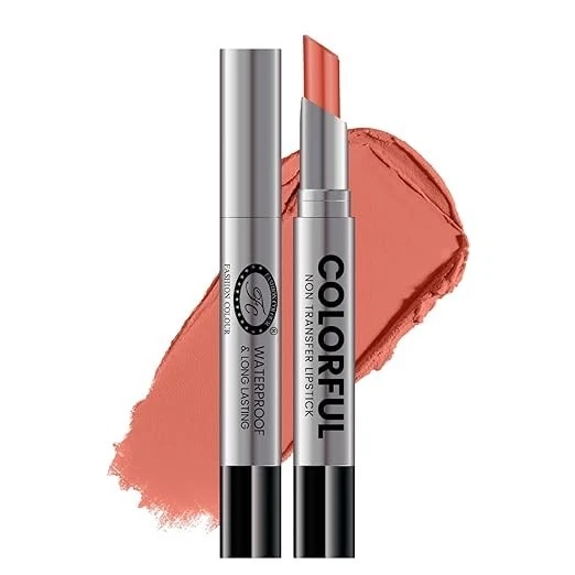 Fashion Colour Colorful Non Transfer Lipstick 2.6g | Waterproof & Long Lasting | - Image 1 of 4