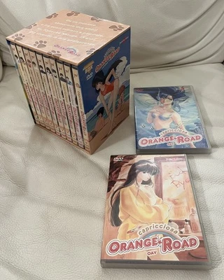DVD ORANGE ROAD MEMORIAL BOX 10 DVD SERIE COMPLETA + OAV YAMATO ANIME PERFETTI - Immagine 1 di 4