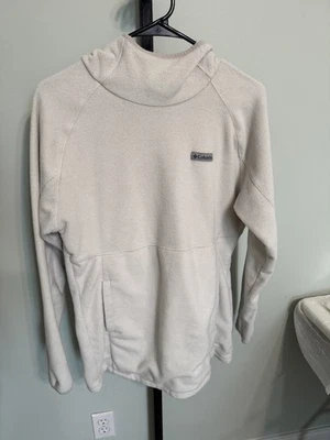 Columbia Mujer S Polar Sudadera con Capucha Pullover Avena Crema Túnica Largo Foto 1 de 4