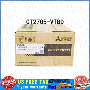 1X New In Box Graphic Operation Panel Module GT2705-VTBD Mitsubishi touch screen - Picture 1 of 2