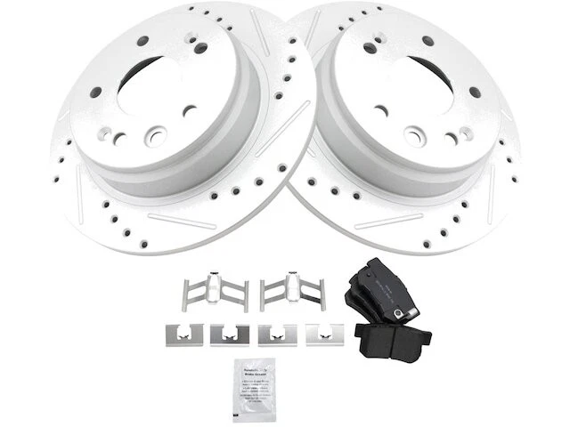 Kit de pastillas de freno trasero y rotor TRQ 19RD95J para Acura TL 1999-2003 Foto 1 de 1