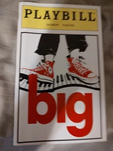 BIG THE MUSICAL 10. Juli 1996 Broadway Playbill - Bild 1 von 3