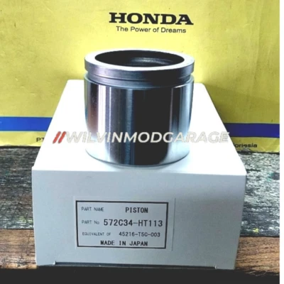 Genuine Front Brake Piston 2016-2021 Honda HR-V 45216-T5C-003 Nissin Japan OEM - Изображение 1 из 4