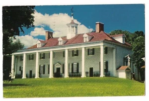 Cartolina MOUNT VERNON George Washington's Home Grand House Virginia VA 1954 - Foto 1 di 2