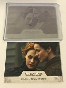 Cryptozoic Outlander Season 4 Claire Brianna Fraser Printing Plate Of Card 47
