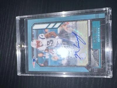 2020 PLAYBOOK N'KEAL HARRY AUTO BASE #41 MINT CONDITION! PATRIOTS - Image 1 of 4