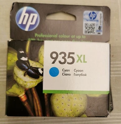 HP 935XL Cyan Ink cartridge Original HP Ink  EXP March 2019 Brand New In Box - Image 1 of 3