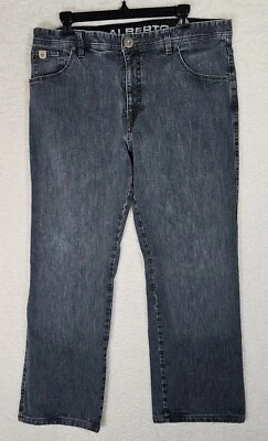 Pantalones de mezclilla para hombre ALBERTO azul piedra calce urbano talla 36x28 azul piedra Foto 1 de 4