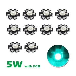 Chip 10x 5W LED SMD COB con PCB verde cuentas de luz de alta potencia - Imagen 1 de 3
