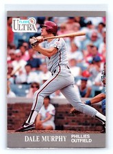 Dale Murphy ~ 1991 Fleer Ultra #270 Philadelphia Phillies