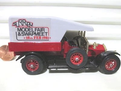 Lesney Matchbox Models of Yesteryear Y13C SURREY FAIR 1918 Crossley RAF Tender M - Image 1 of 4