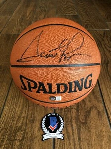 Bulls Scottie Pippen Signed Spalding Official NBA Game Basketball Ball Beckett - Picture 1 of 6