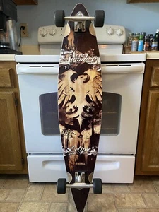 Never Summer Eclipse Longboard Skateboard Complete Please Read! - Picture 1 of 17