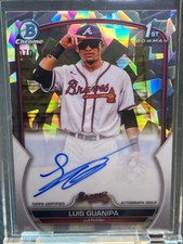 2023 Bowman Chrome Prospect Autograph Atomic Luis Guanipa #70/100