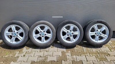 BMW E36 E46 Z3 Alufelgen 1096138 Leichtmetall 7J x 16 Zoll Michelin Reifen ABHOL - Bild 1 von 4