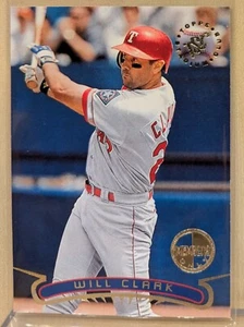 1996 Topps Stadium Club MEMBERS ONLY #274 Will Clark Rangers RARE PARALLEL /750 - Picture 1 of 2