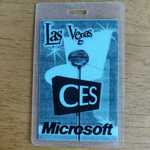 Microsoft CES Pass.  2000.  Las Vegas. - Imagen 1 de 1